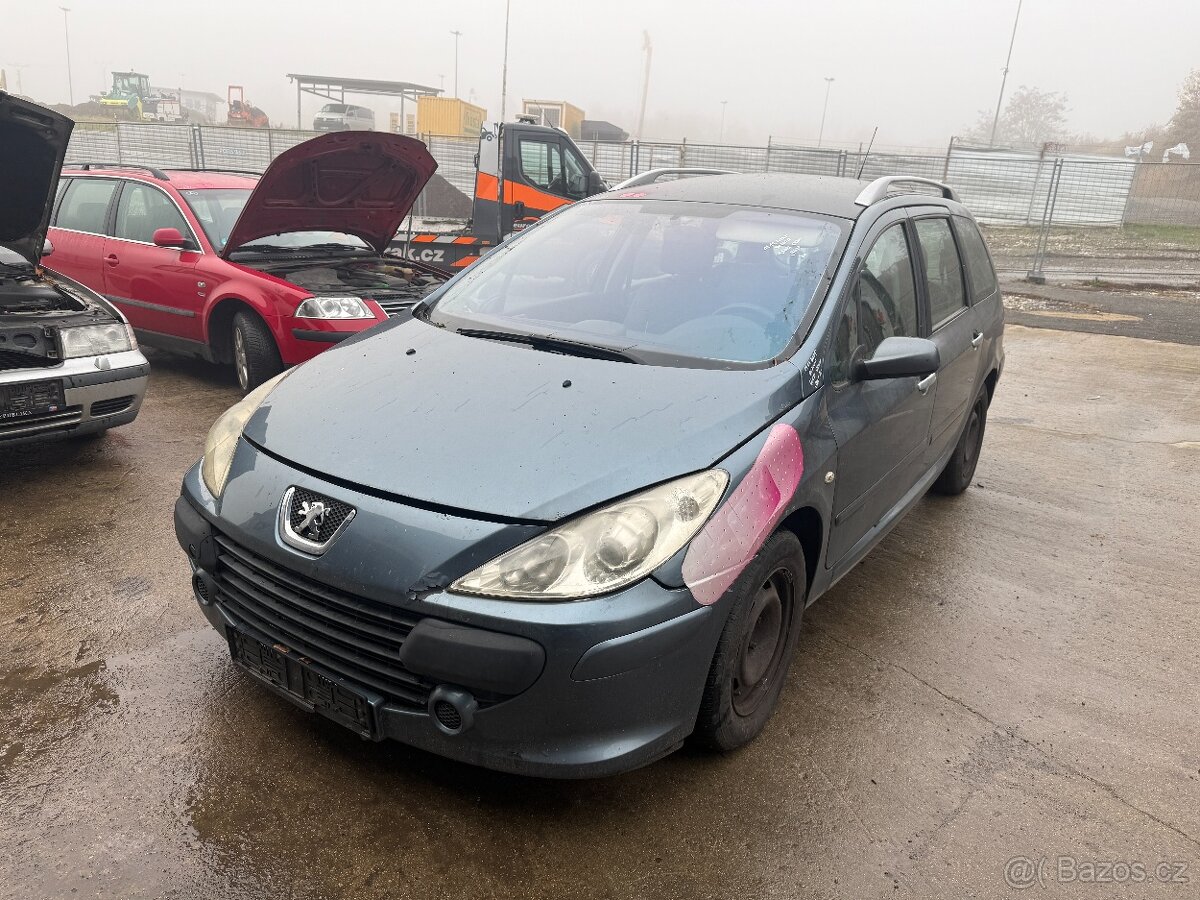 Náhradní díly - Peugeot 307 1.6 HDI 66kW r.v. 2006