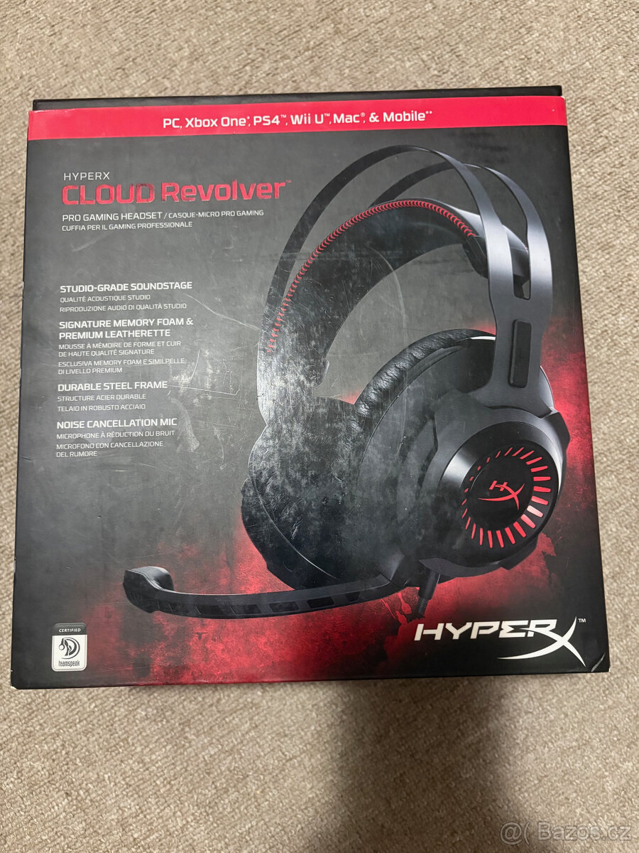Sluchátka HyperX Cloud Revolver
