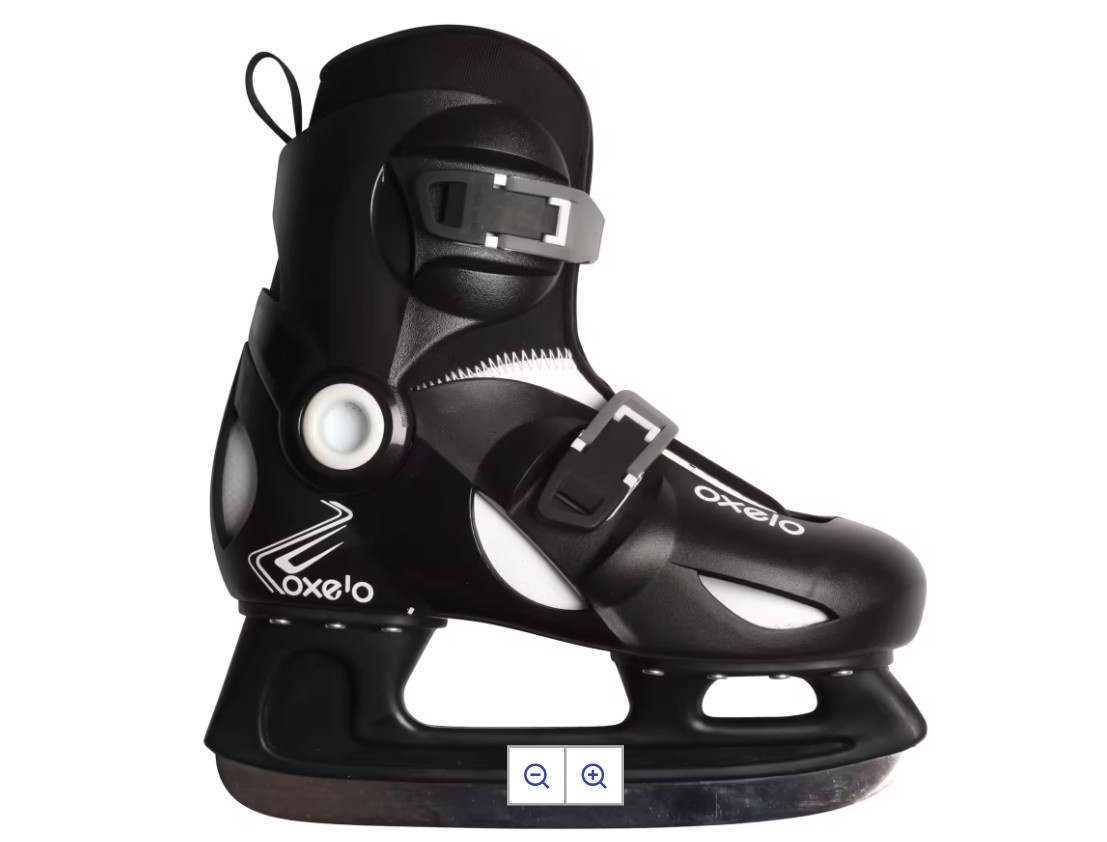 Dětské lední brusle Oxelo PLAY 3 – černé