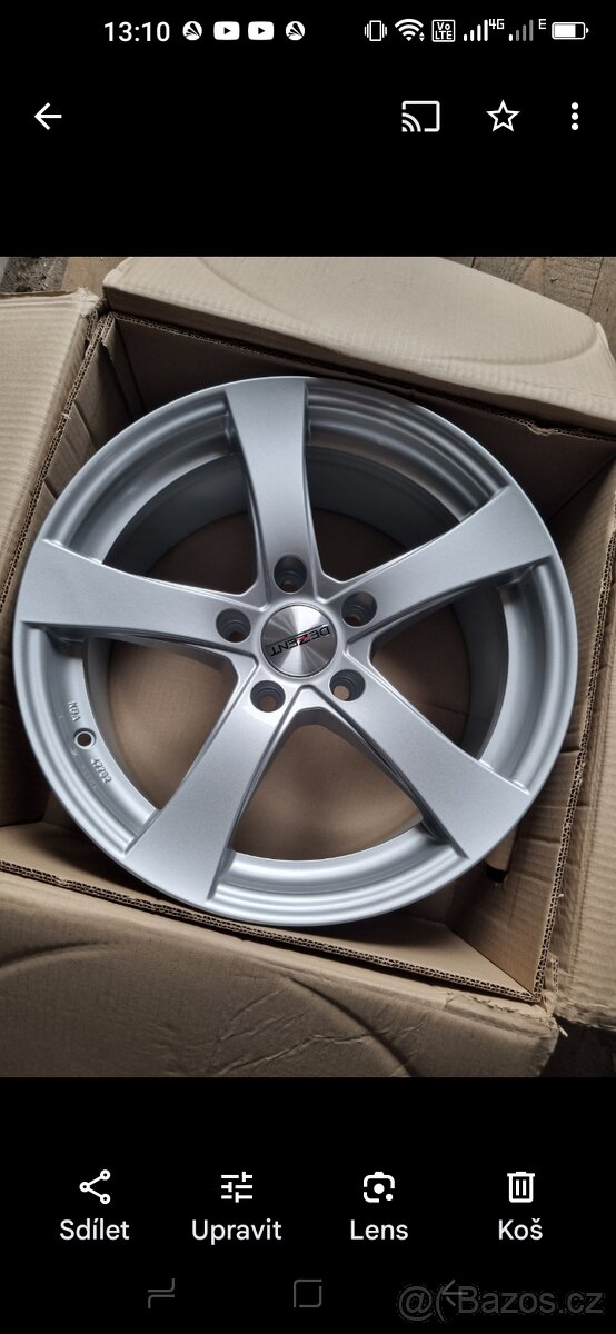 ALU kola 5×120 r 17