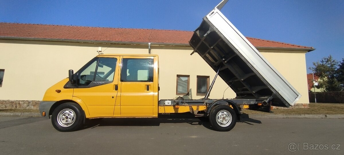 FORD TRANSIT 4x4 valník sklápěč