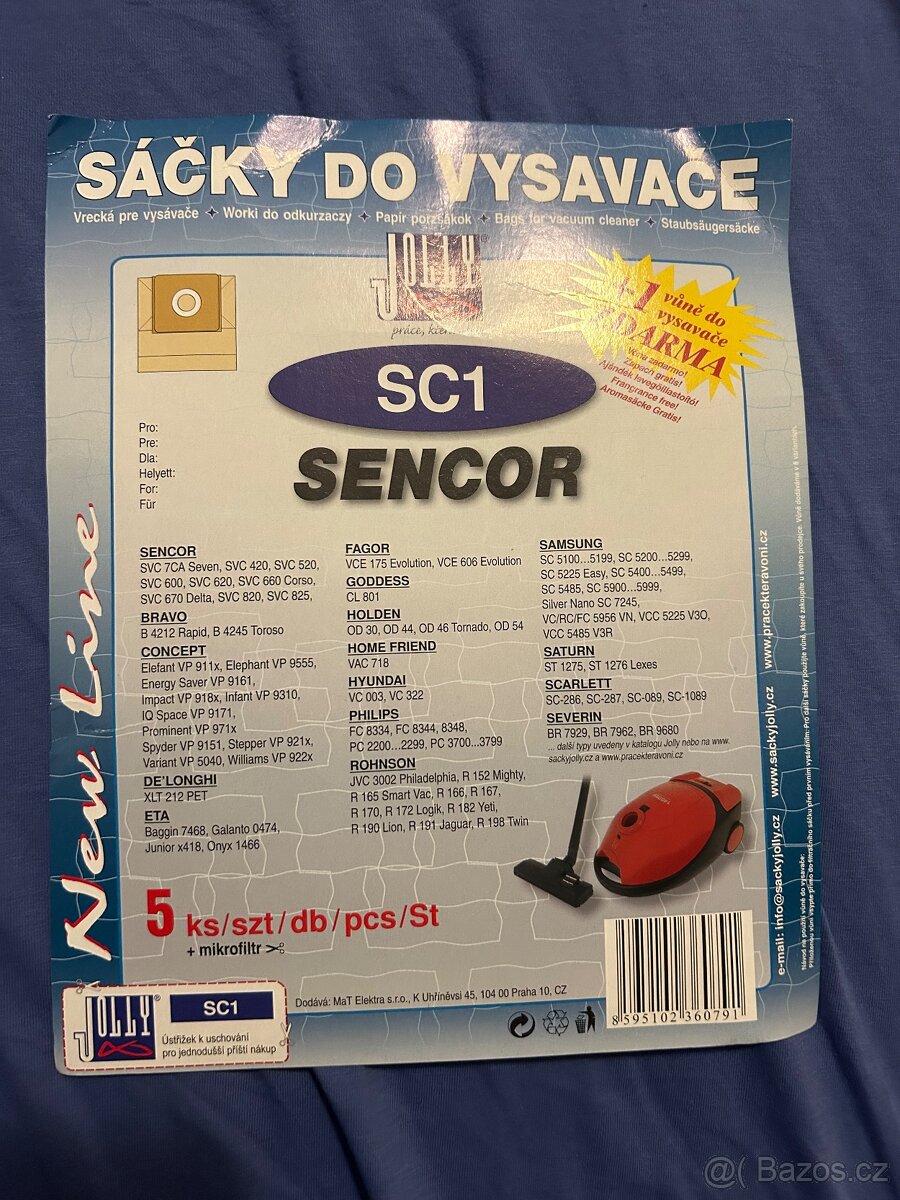 Sáčky do vysavače