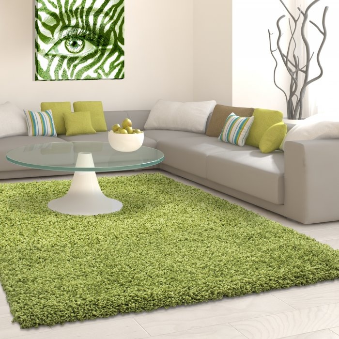 Kusový koberec Life Shaggy 1500 green 200 x 290 cm NOVÝ