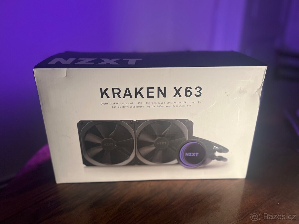 Vodni chlazeni NZXT Kraken X63 - novy, nepouzity