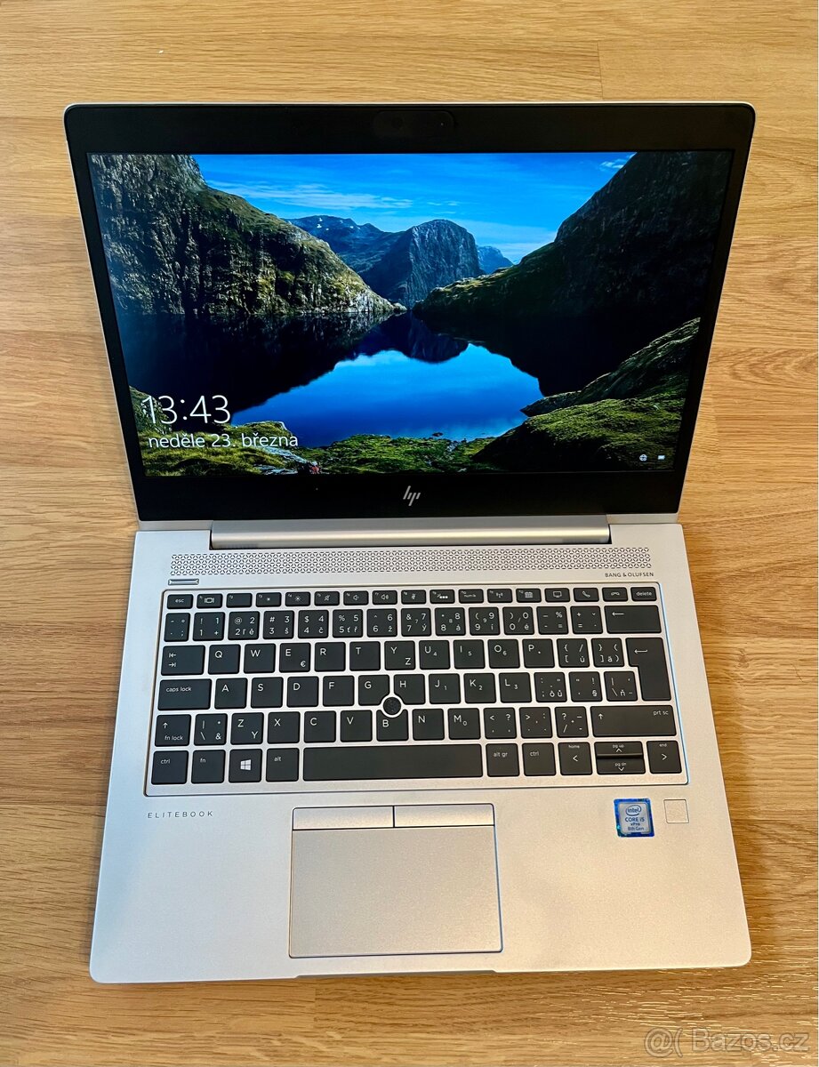 HP EliteBook 830 G6, Intel Core i5 vPro 8th Gen