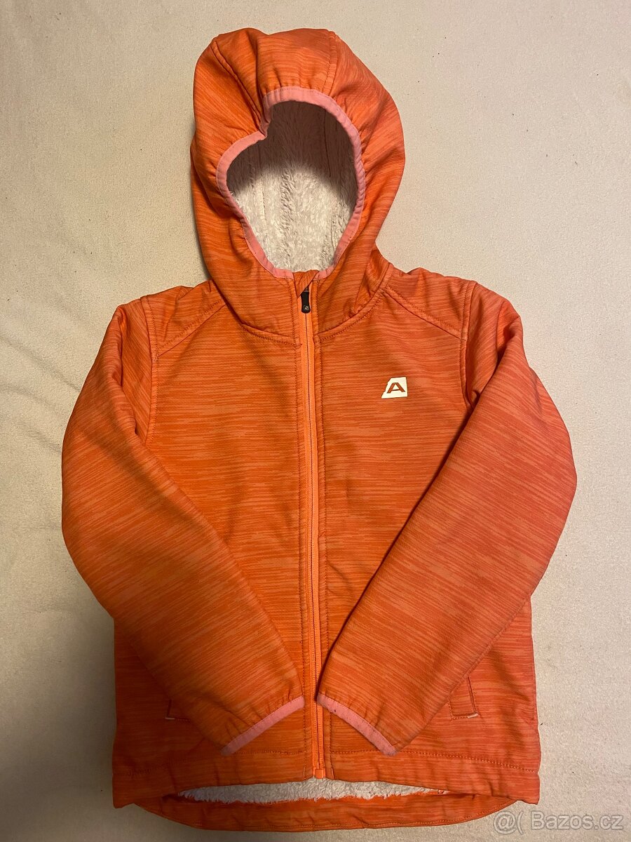 Prodám softshellovou jarní bundu Alpine Pro 116/122