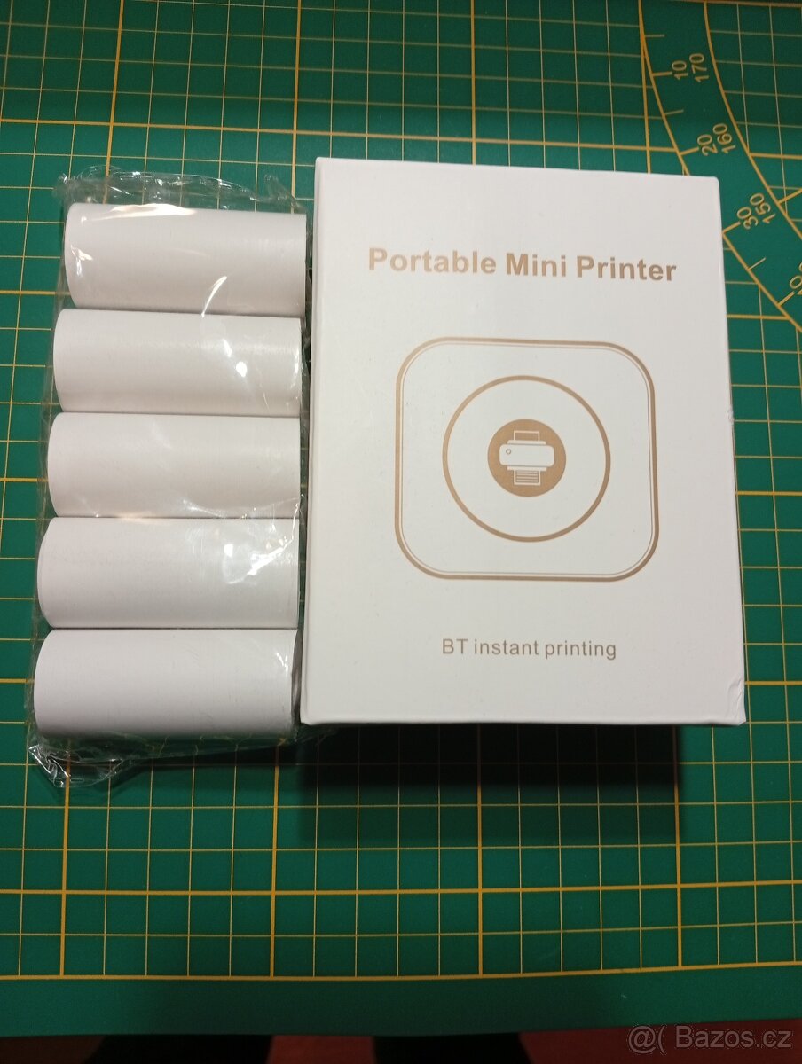 MINI TERMO TISKÁRNA + 5 x náhradní papír
