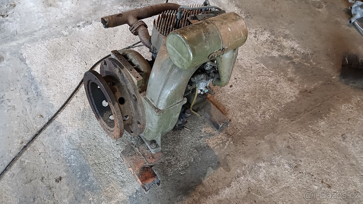 Motor z elektrocentrály ZB8A