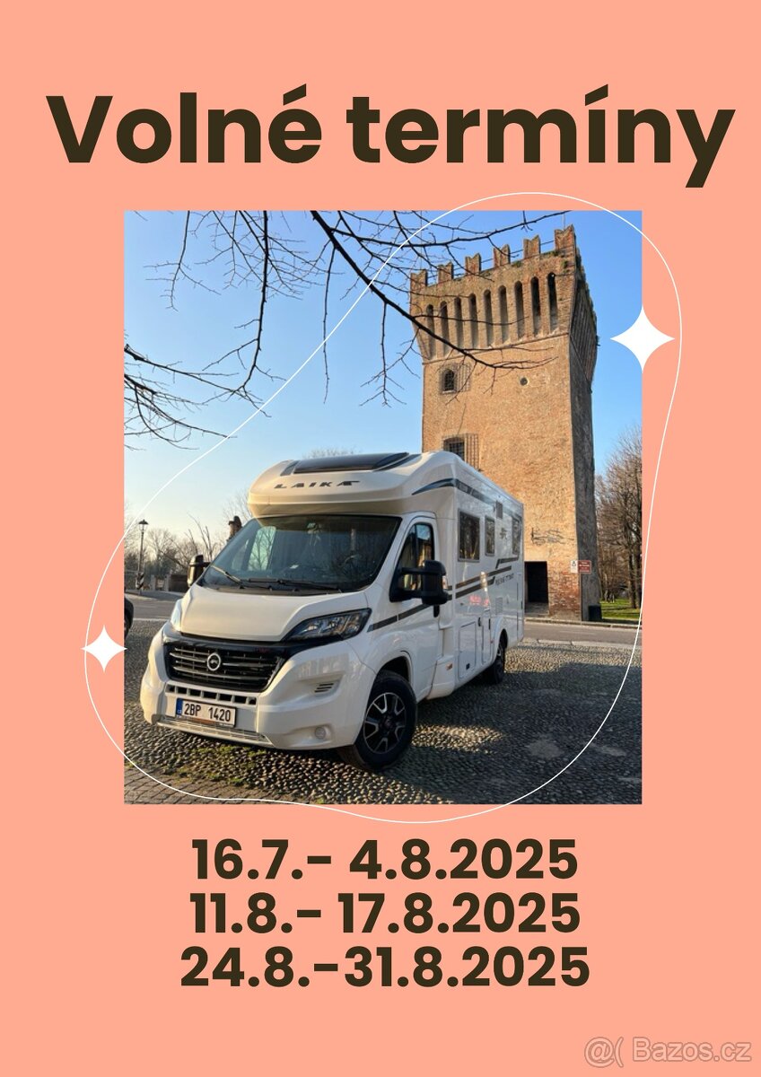 PRONÁJEM OBYTNÉHO VOZU - JEMNICE