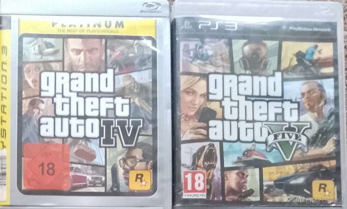 GTA V, GTA IV