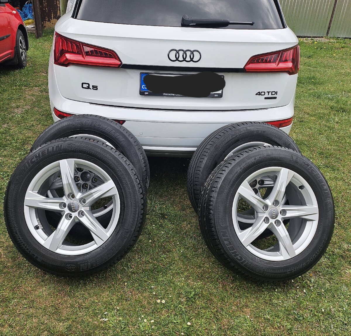 Originál alukola na Audi Q5 2019 plus pneu