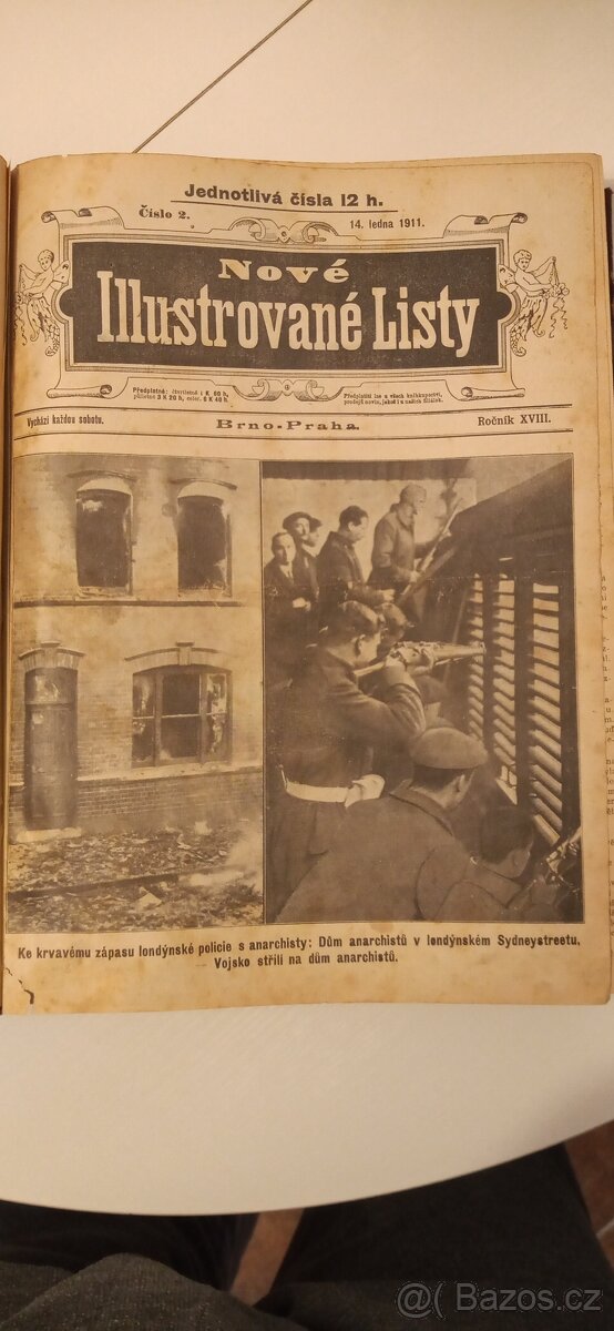 Nové ilustrované listy rok 1911