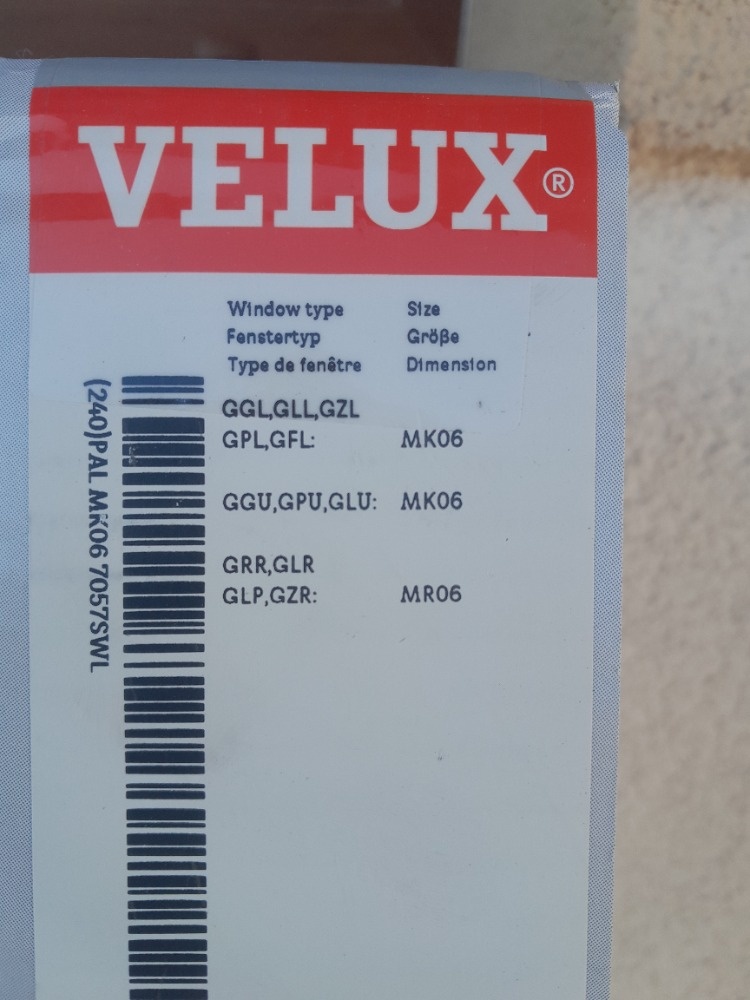Lamelová žaluzie Velux