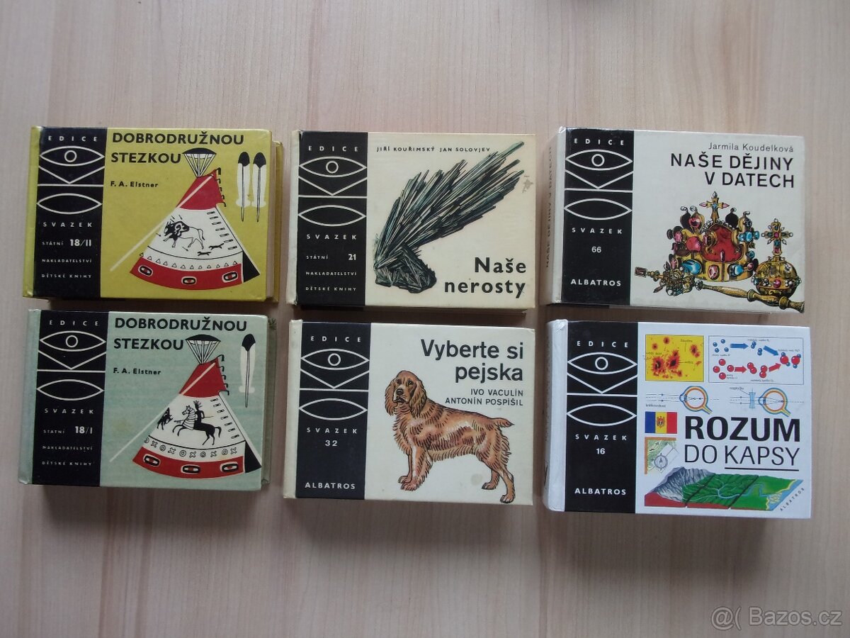 6x KNIHA EDICE OKO