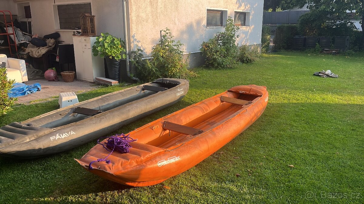 Prodám raft Gumotex + 2x Pálava
