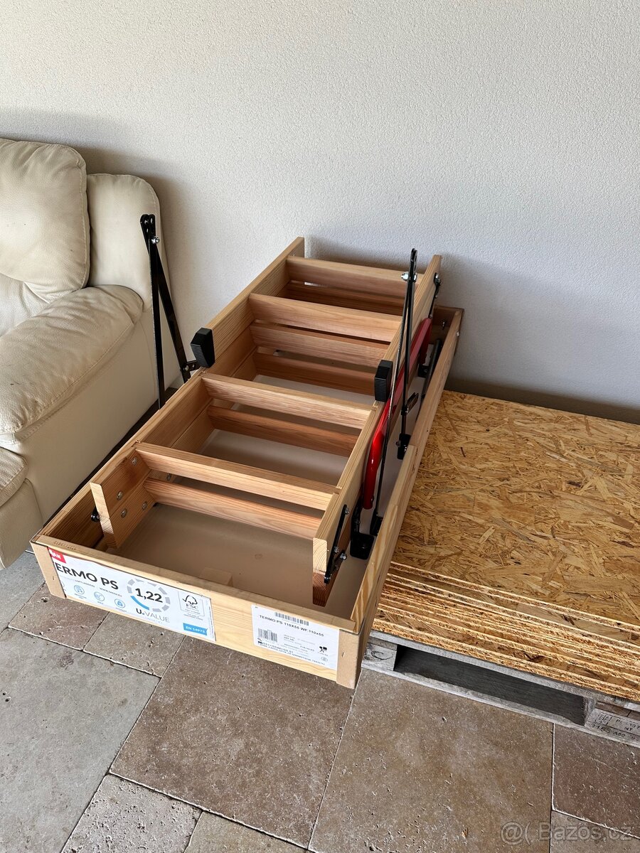 Půdní schody Oman 110 x 55 Termo PS Výška 242