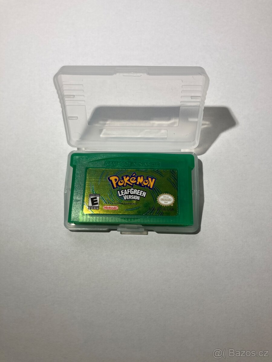 Pokemon LeafGreen Version GBA