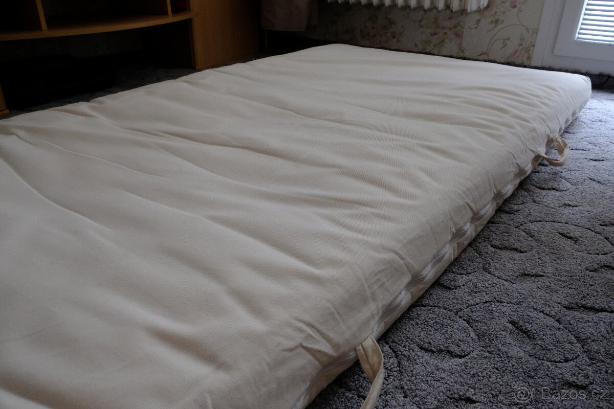 Japonská přírodní matrace - Futon - kokos-latex
