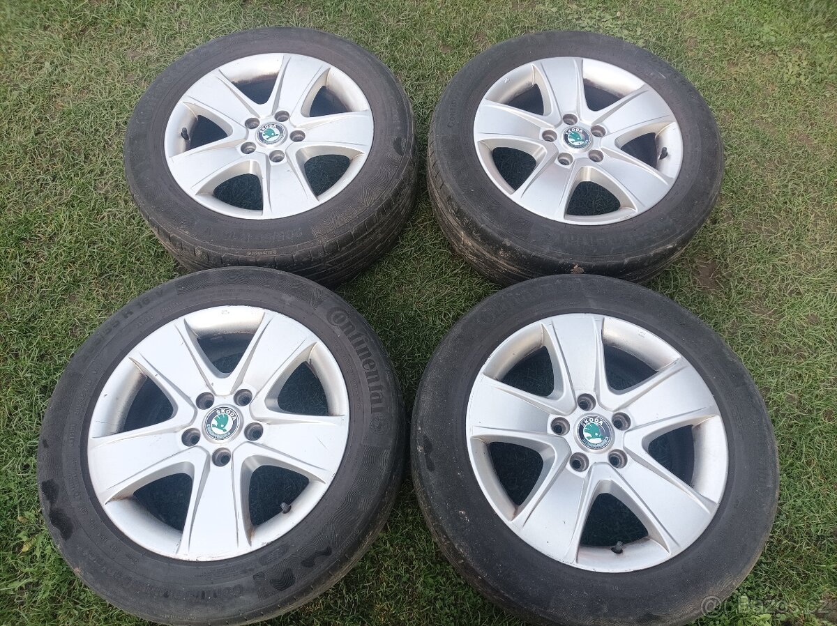 Litá kola 16" rozteč 5x112