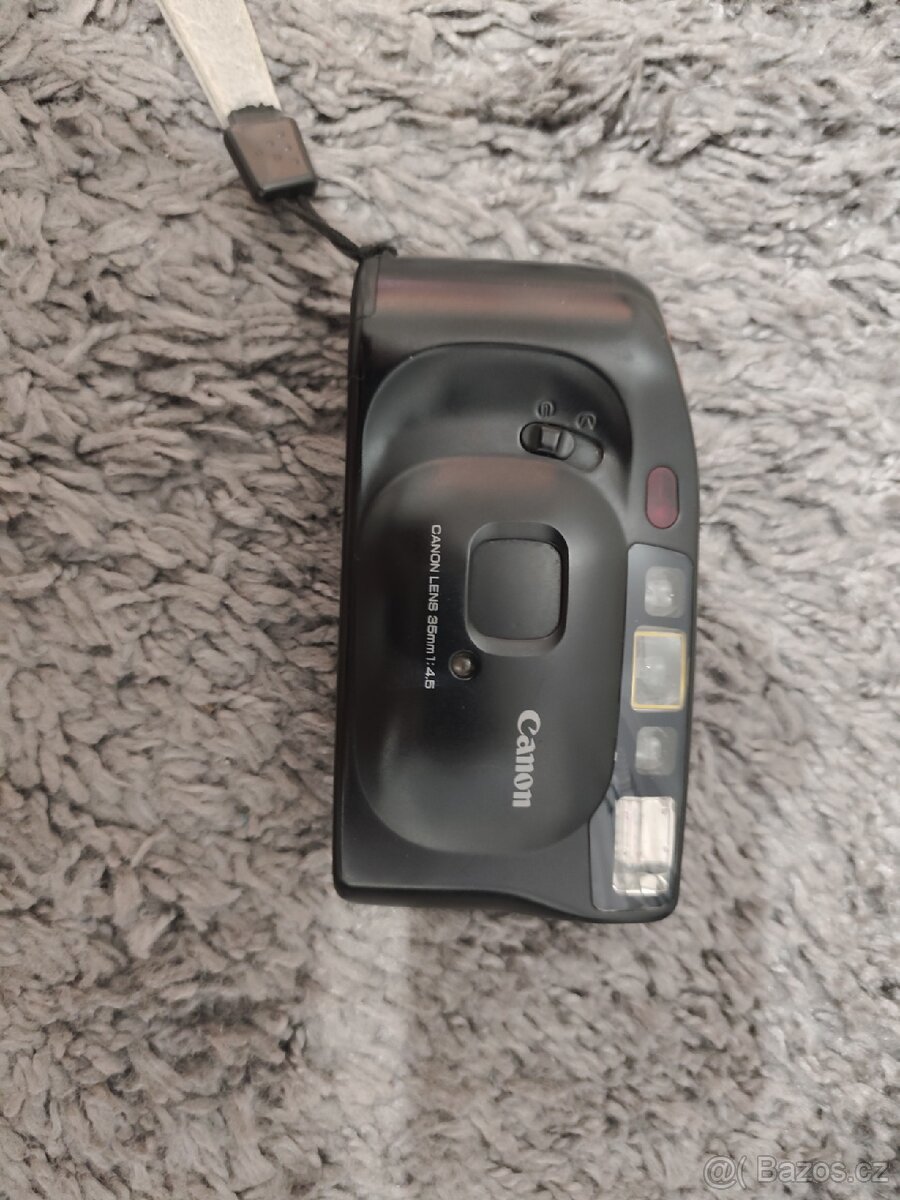 Canon Sure Shot Joy – 35mm analogový fotoaparát + pouzdro