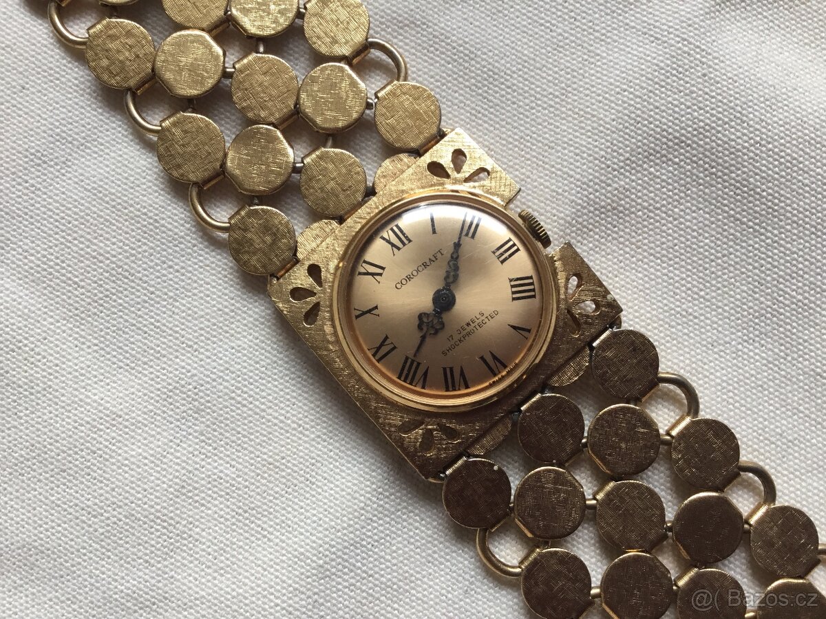 damske dobove hodinky Corocraft 1968