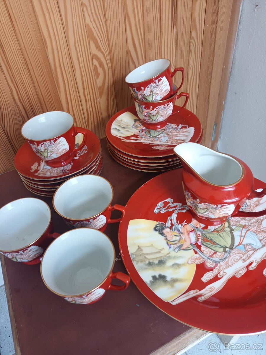 Starý čínský čajový servis