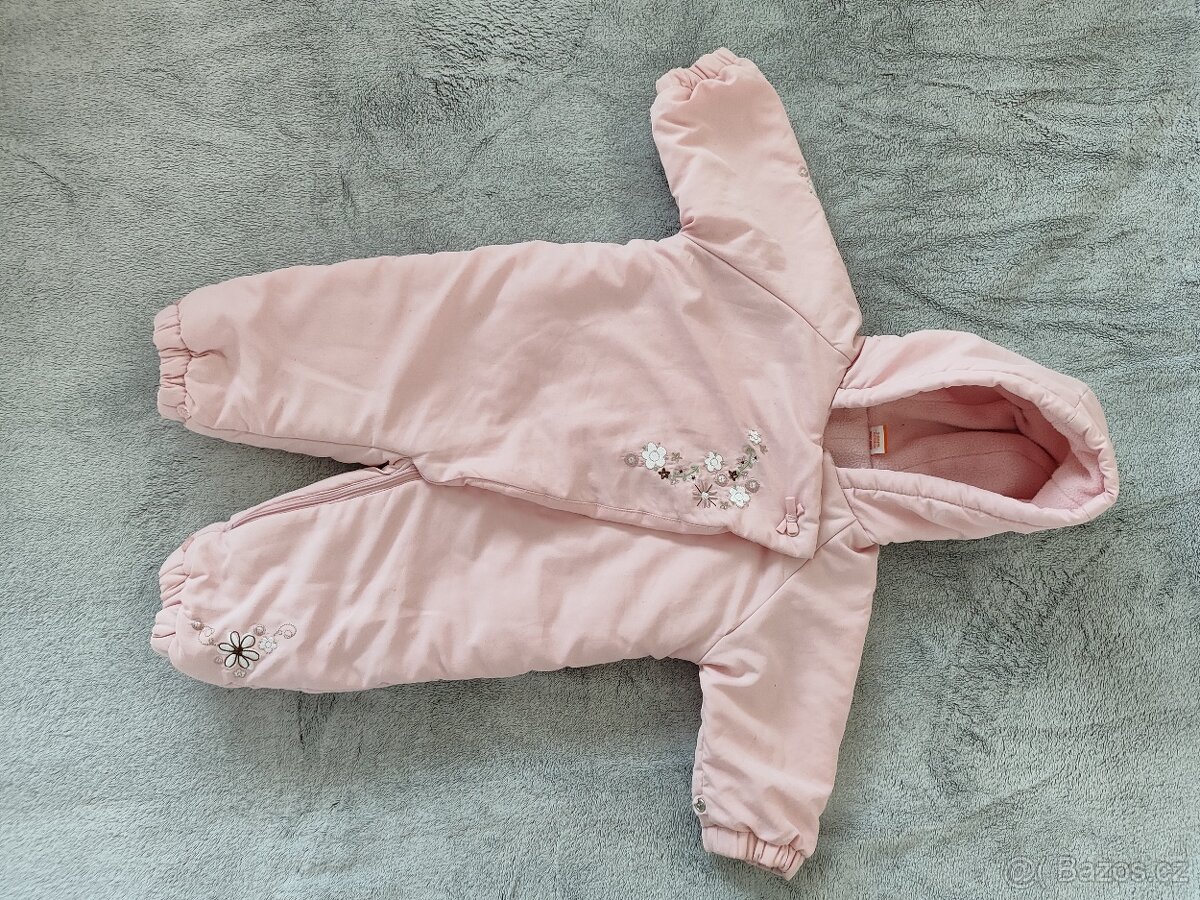 Zimní kombinéza 3-6 měsíců