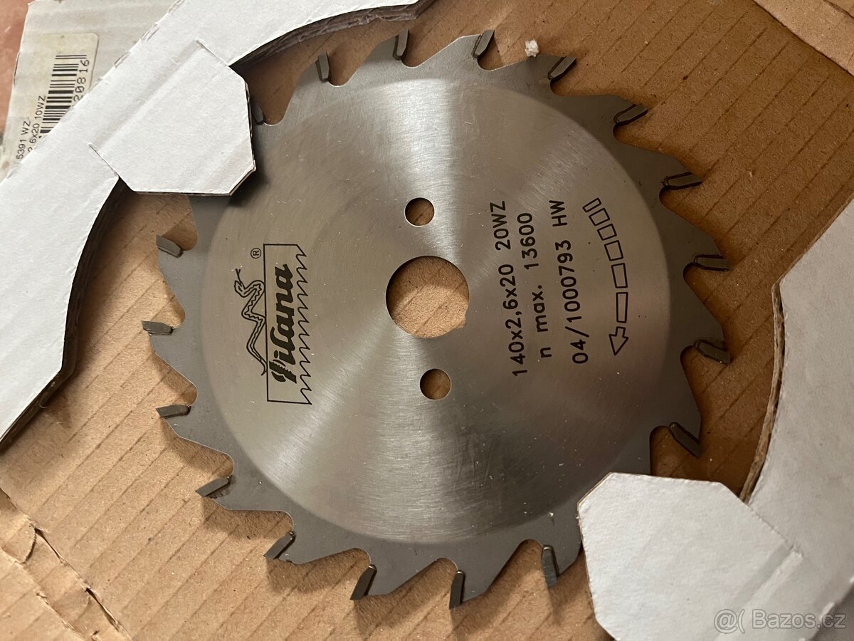 Pilový kotouč SK 140x2,6x20 20WZ