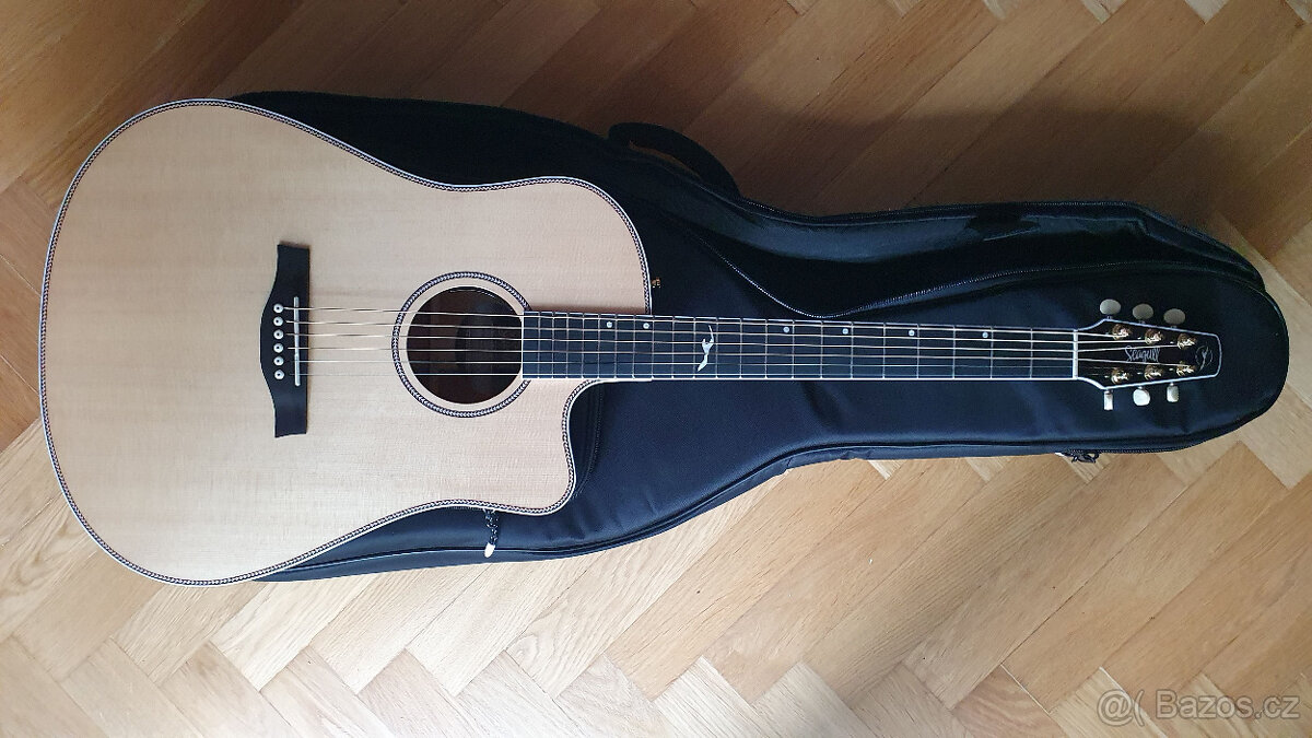 Zánovní/nehraná elektroakustika Seagull Artist Mosaic