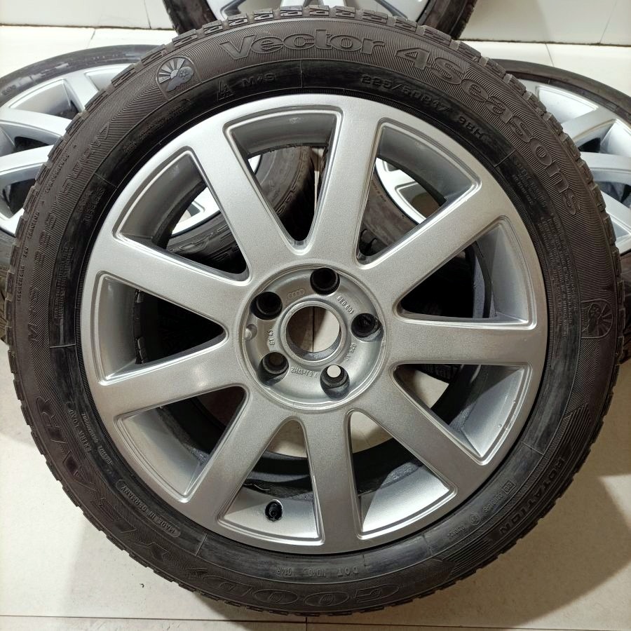 17" ALU kola – 5x112 – AUDI (VW, ŠKODA, SEAT)  Disky: Elekt