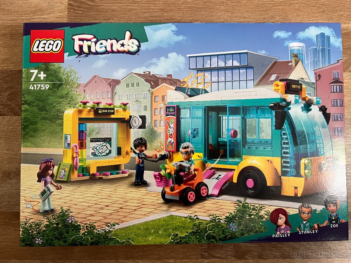 Lego Friends 41759 autobus z městečka Heartlake - nové