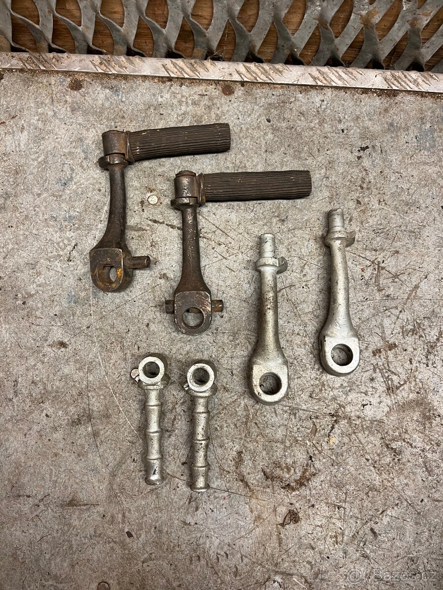 Startovací páky Jawa pionýr/mustang