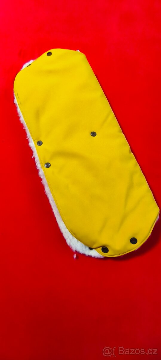 Vlněný rukávník na kočárek Merino softshell