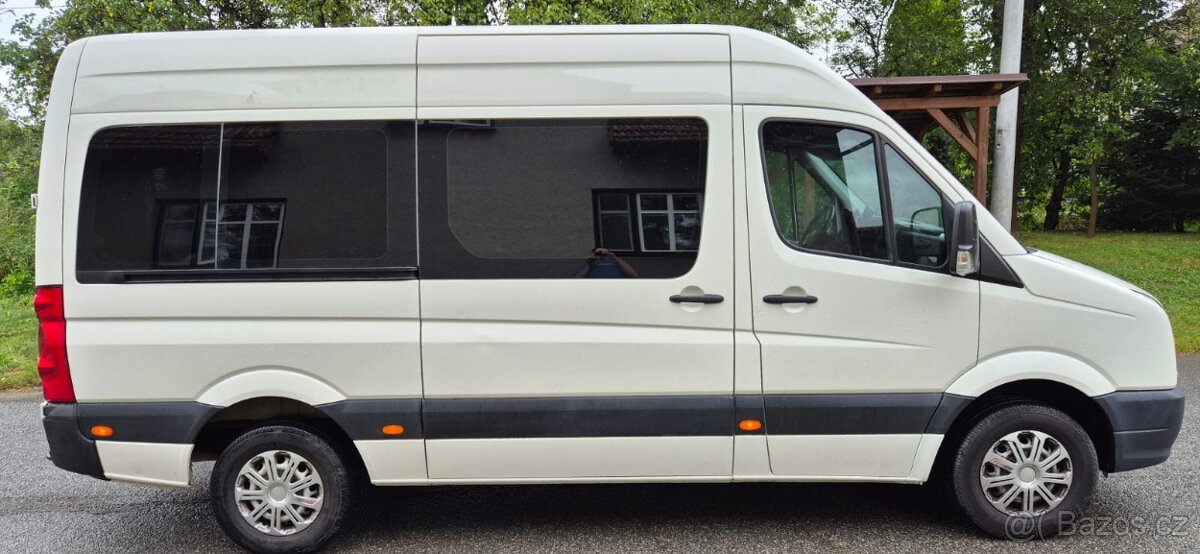 Crafter 2.5 TDi 100KW L2H2 9 míst klima 310 000km