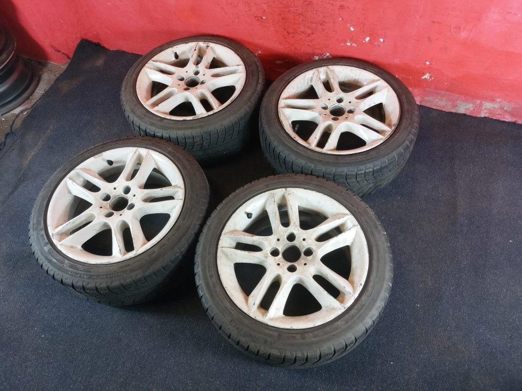 ALU disky 4x100 R16 7,5Jx16H2 ET 35 se zimními pneu 195/50 R
