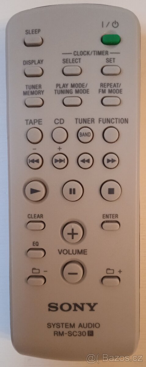 SONY - dálkový ovladač