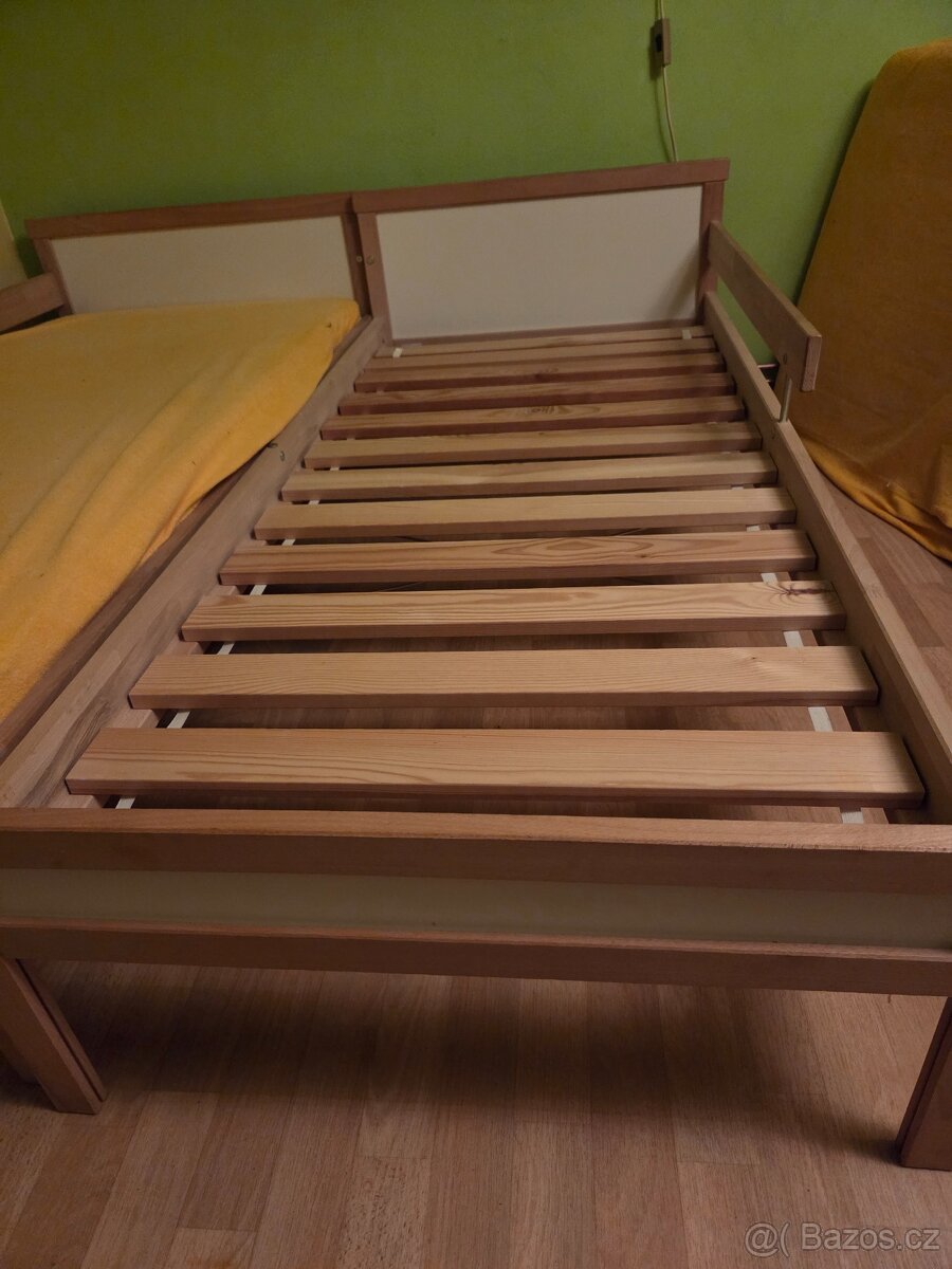 Postele IKEA SNIGLAR 70x160, buk