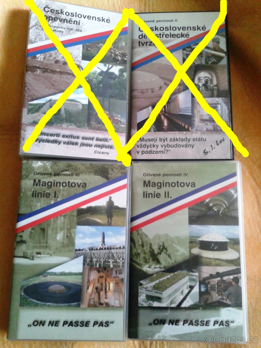 VIDEOKAZETY Bunkry, opevnění