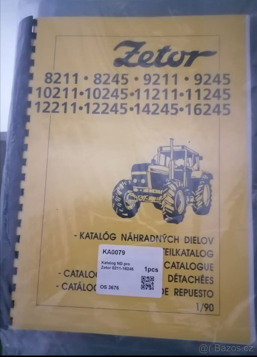 Katalog náhradních dílů