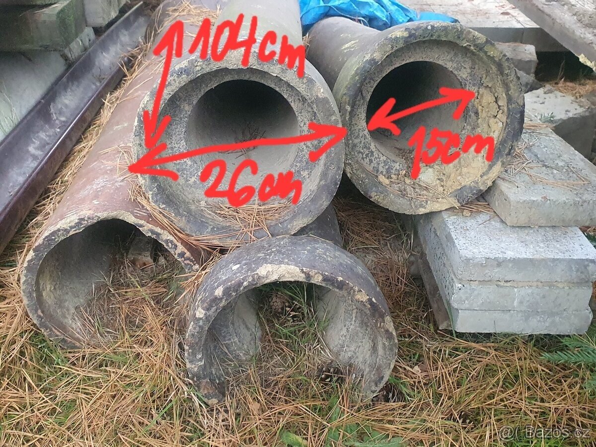 Kameninové roury-potrubí