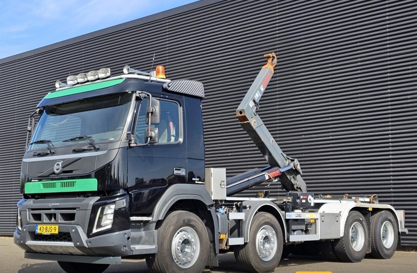 Volvo FMX 460 - 8x4 – JNK-Hiab XR 30S63 – EURO 6
