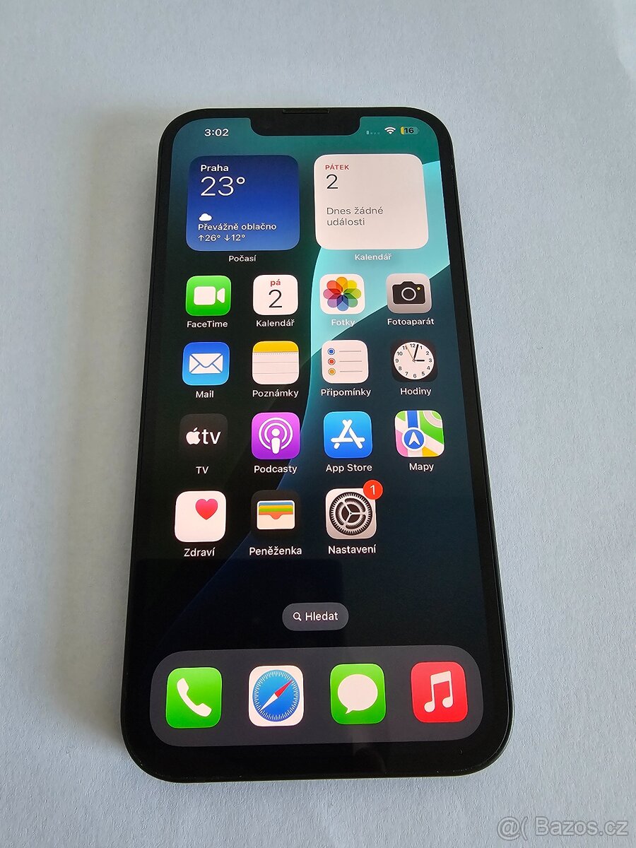 iPhone 13 128GB, stav A+, 12 měsíců záruka - PRODÁNO