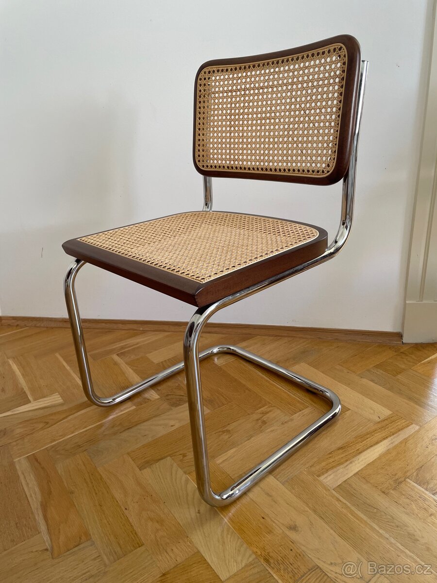 Židle Marcel Breuer 4ks - barva ořech