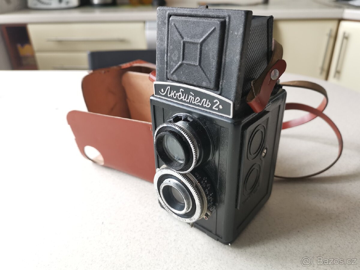 Starý Ruský fotoaparát Lubitel