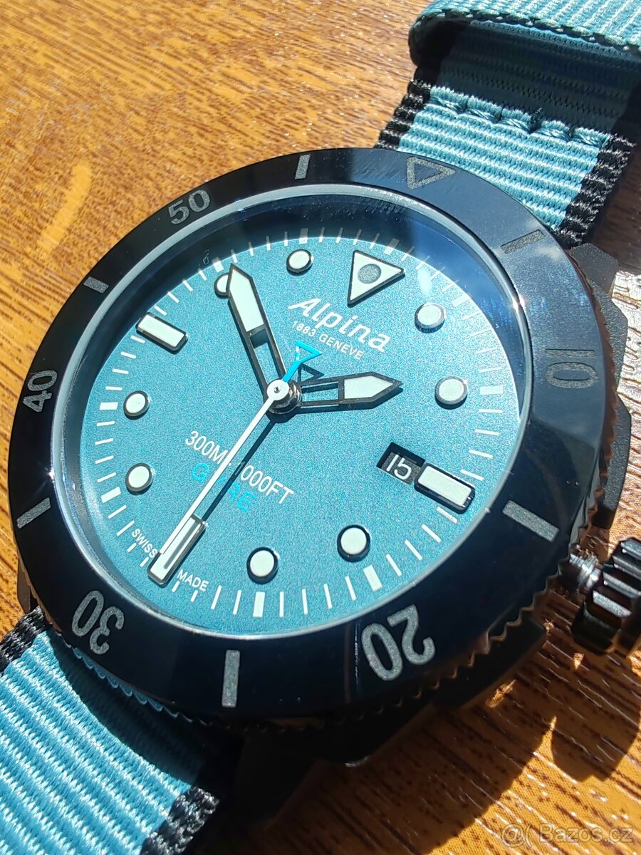 Pánské nové hodinky Alpina - Seastrong Diver Gyre Automatic