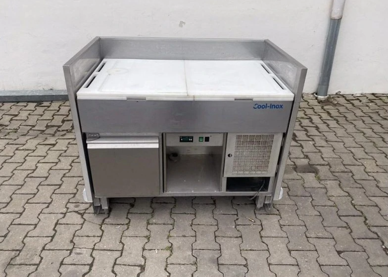Chladicí stůl s polyetylénovou deskou 120x70x105cm