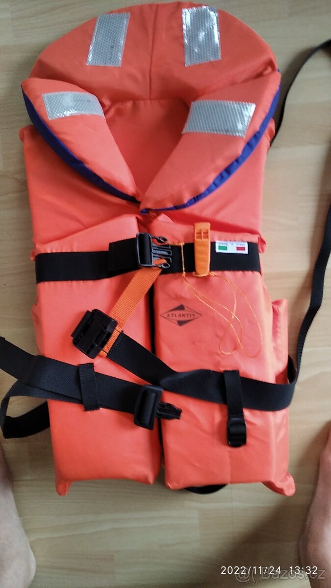 Záchranné vesty 2 ks zn. Atlantis 150N