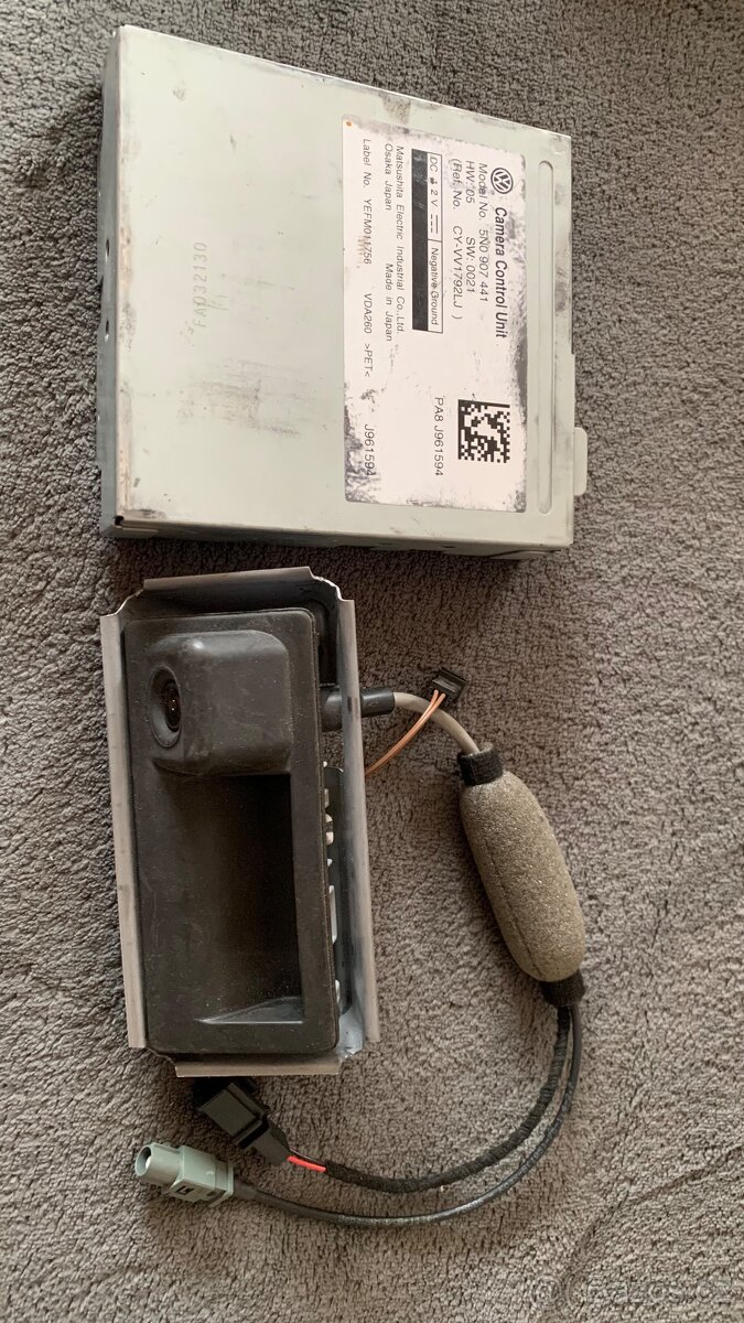 Couvací kamera ŠKODA/VW/SEAT/AUDI
