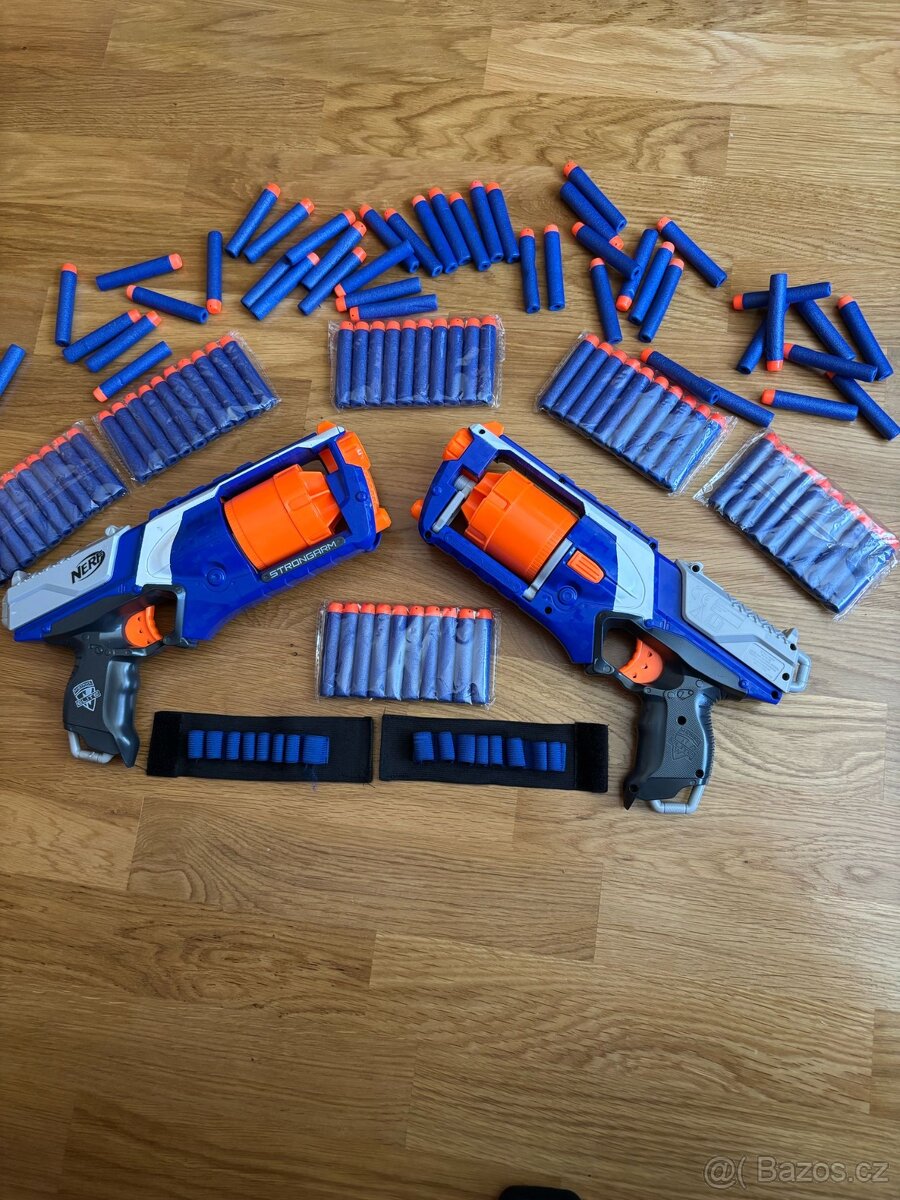 Prodám 2x Nerf Elite Disruptor + náboje