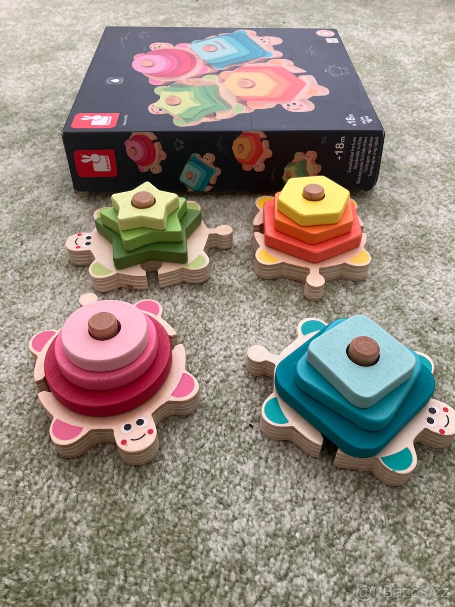 Puzzle Janod želvičky